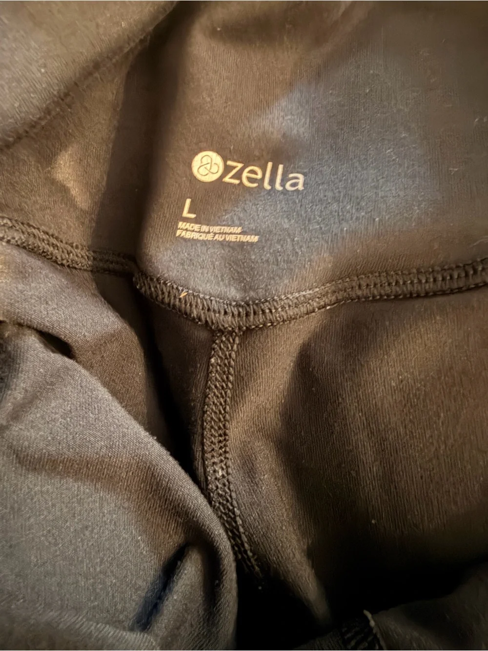 Zella Womens Black High-Rise Leggings - Picture 5 of 5